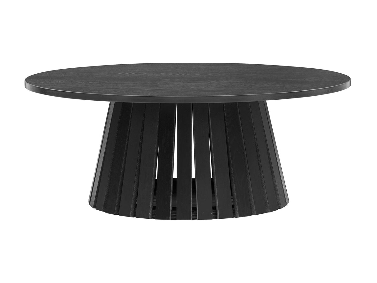 Layla 35.4" Coffee Table in Black by Manhattan Comfort at Eve Furniture