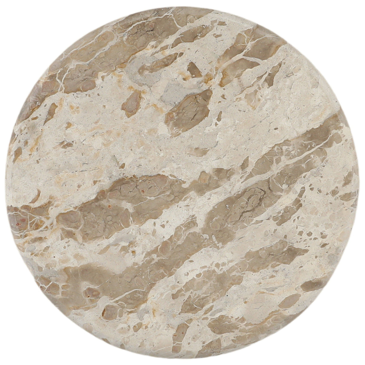 Layna Side Table, Beige by Dovetail at Eve Furniture