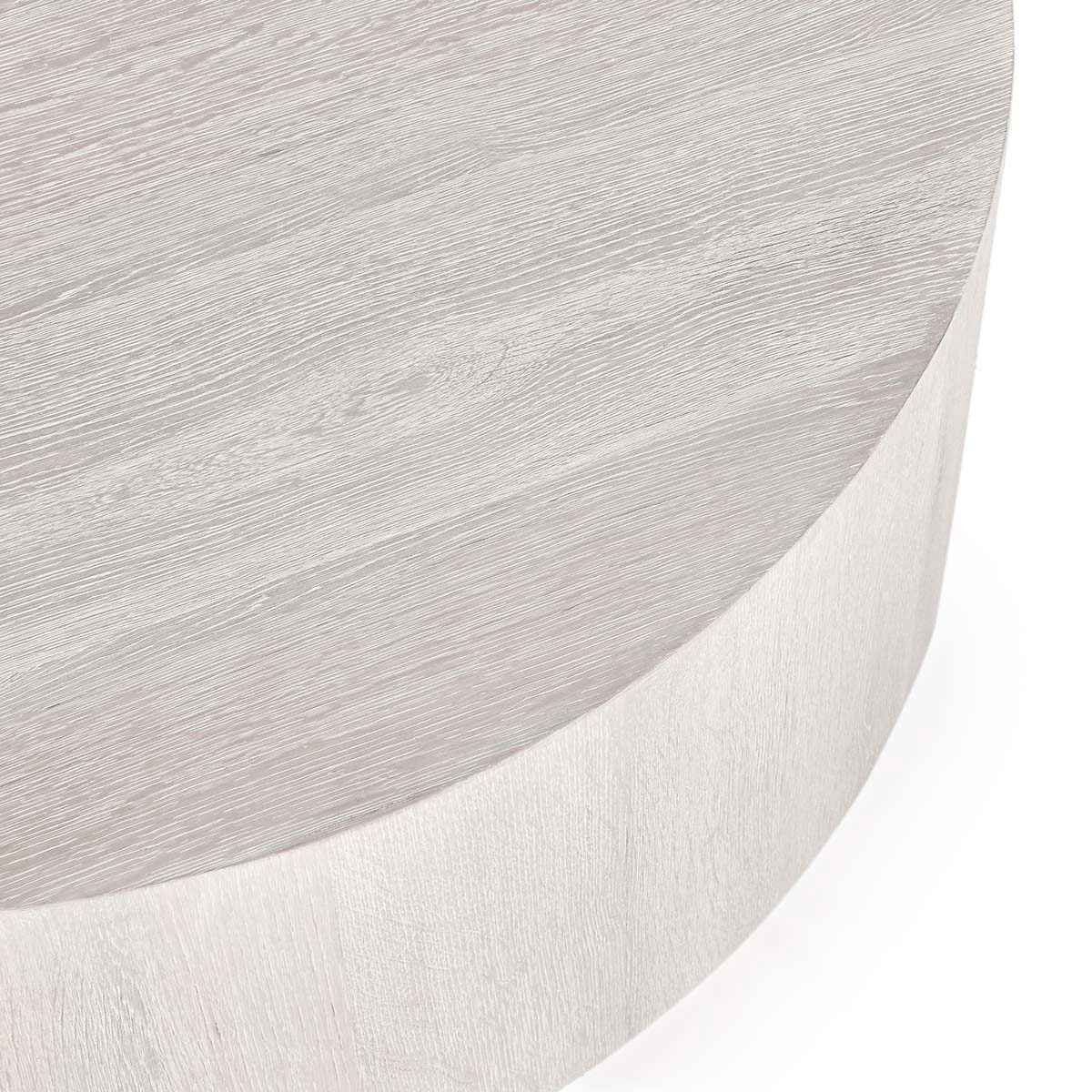 Layne Coffee Table with Casters - Milk White by Classic Home at Eve Furniture