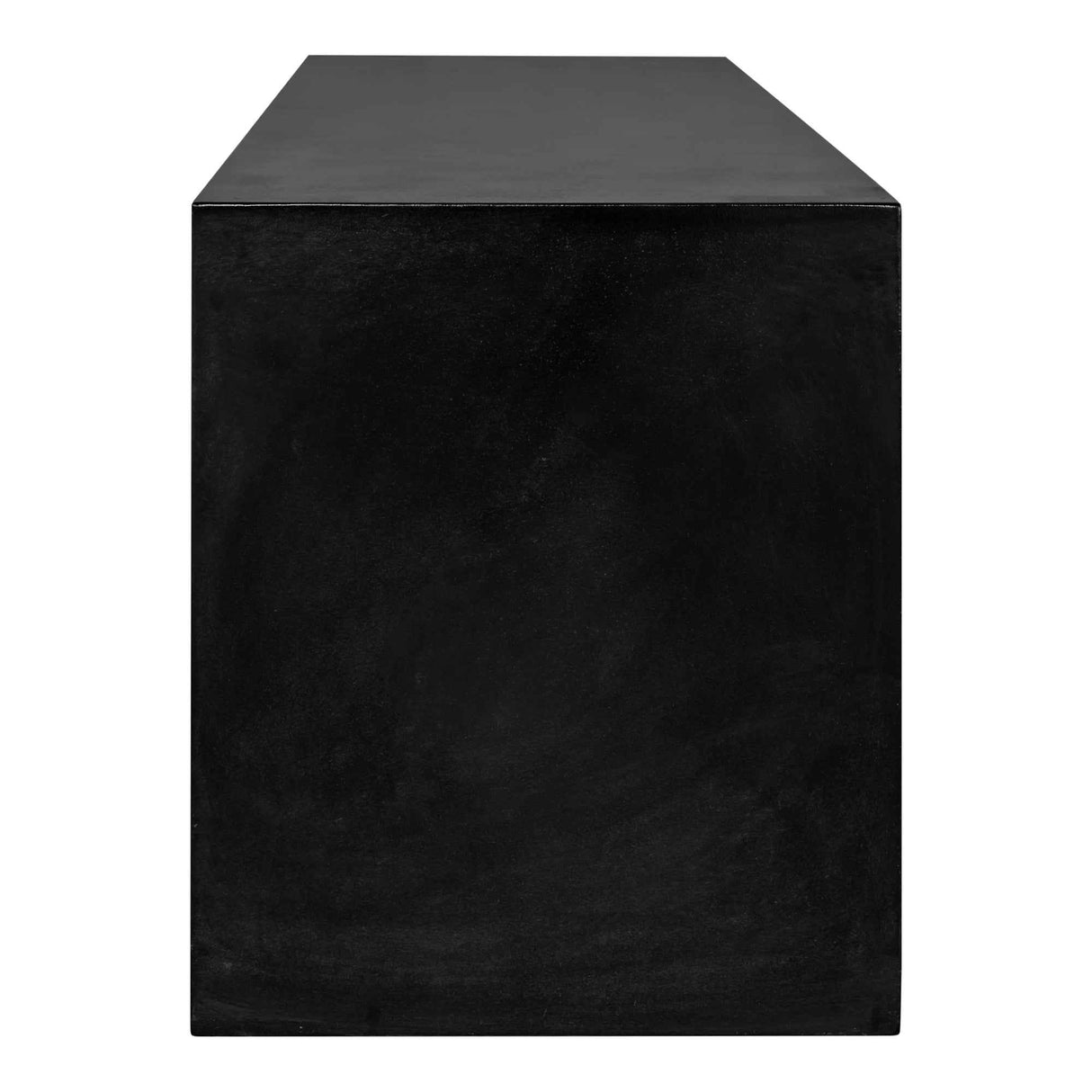 Lazarus Black Outdoor Bench