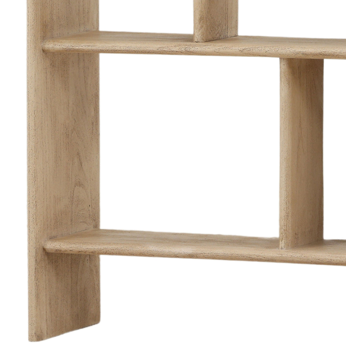 Lazarus Bookcase, Light Natural by Dovetail at Eve Furniture