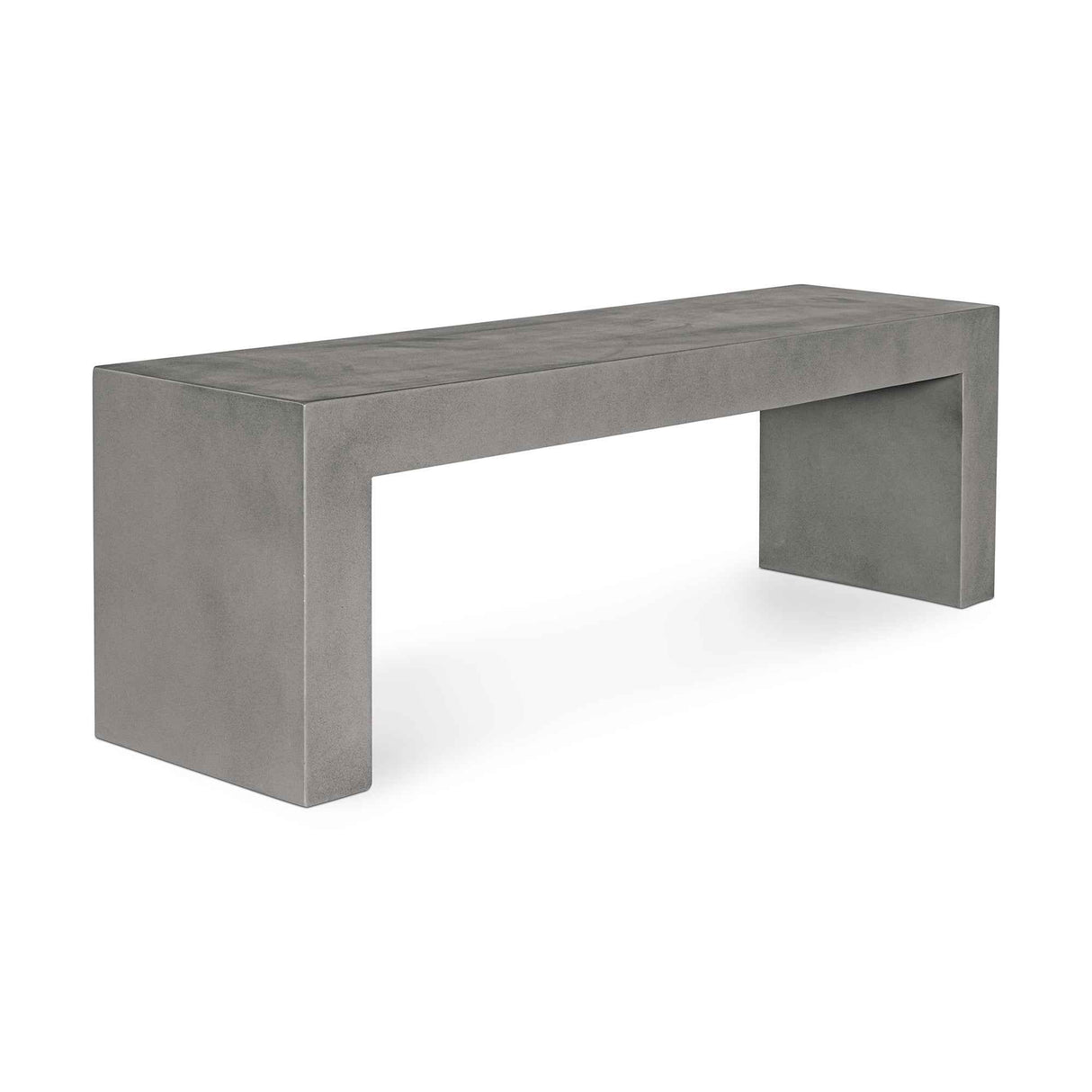 Lazarus Dark Grey Outdoor Bench