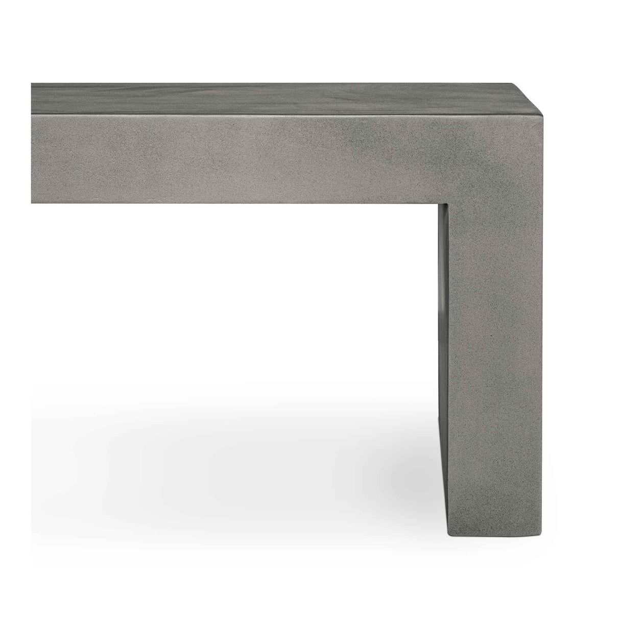 Lazarus Dark Grey Outdoor Bench