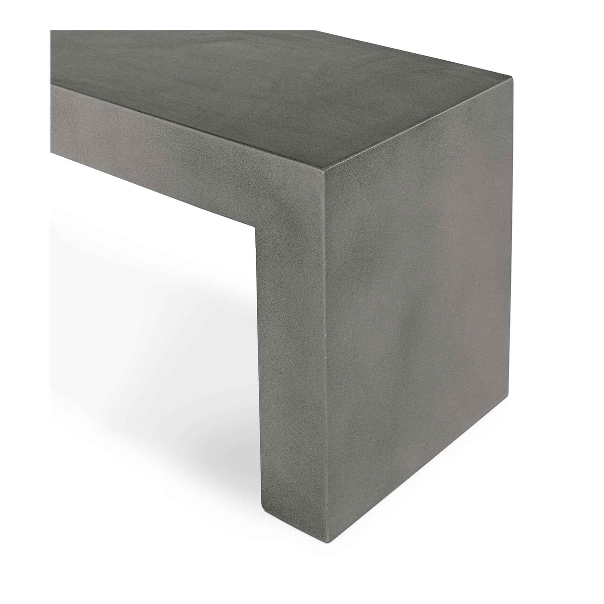 Lazarus Dark Grey Outdoor Bench