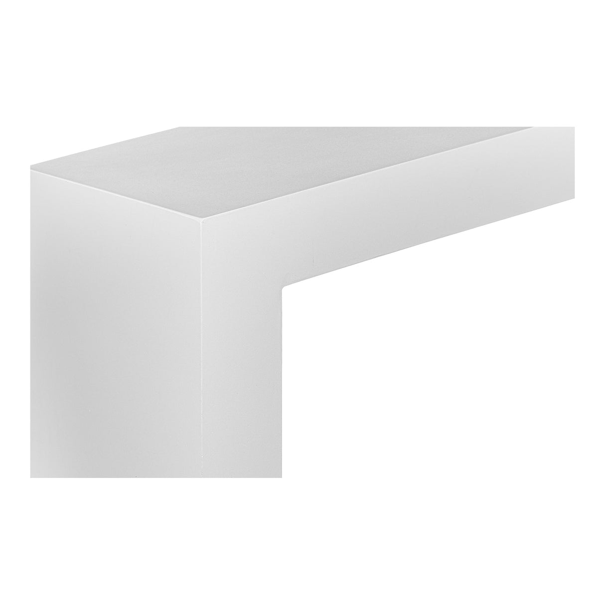 Lazarus White Outdoor Bench by Moe's Home at Eve Furniture