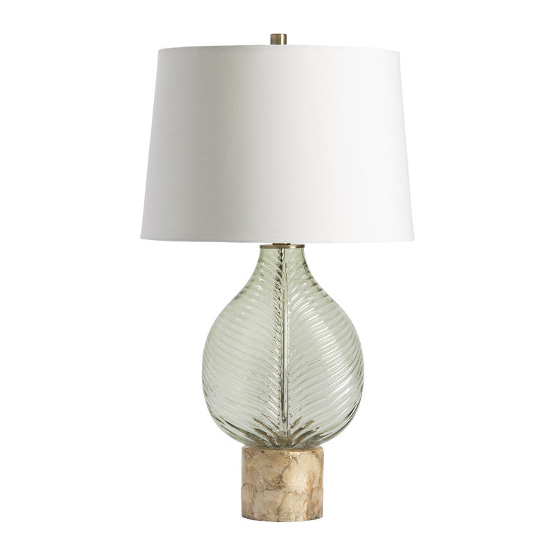 Leaf Green/Natural Table Lamp by Crestview at Eve Furniture