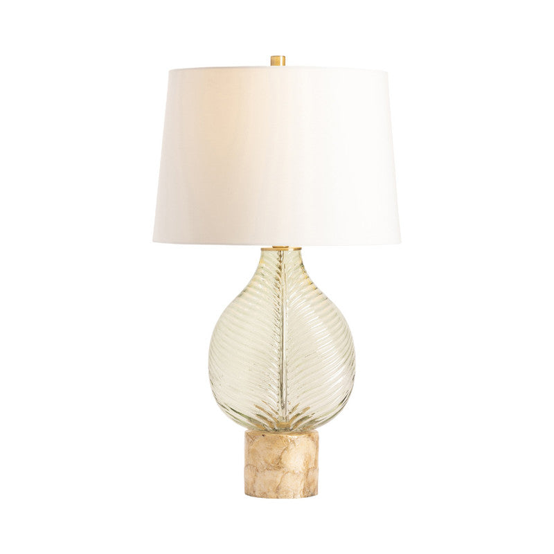 Leaf Green/Natural Table Lamp by Crestview at Eve Furniture