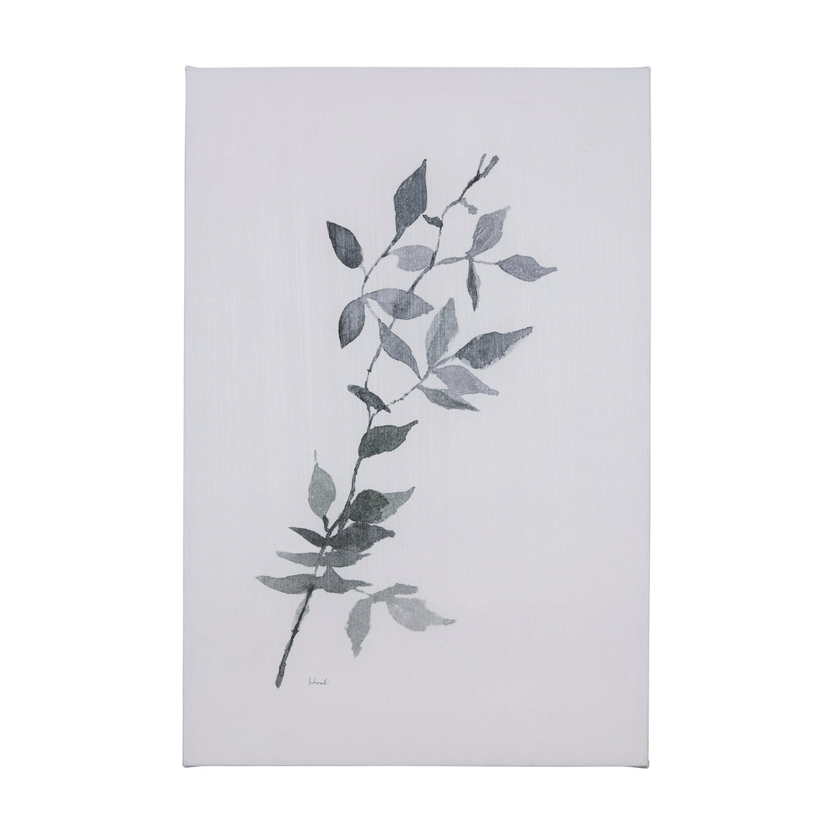 Leaf Shadow I by Mercana Studio a Hand Embellished Textured Canvas by Mercana at Eve Furniture