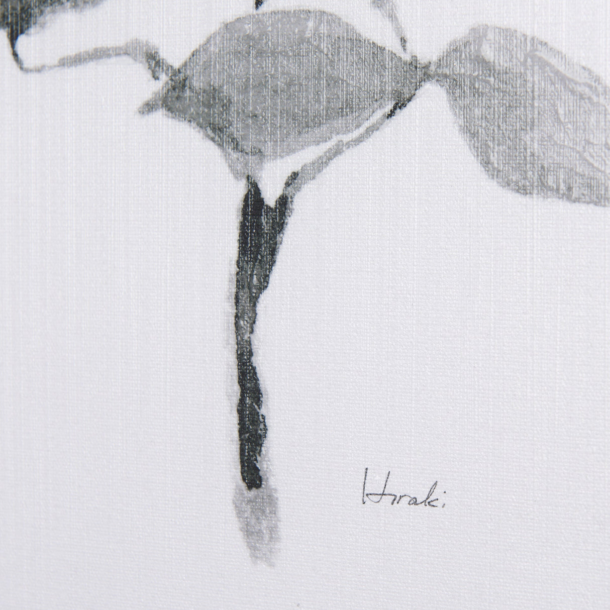 Leaf Shadow II by Mercana Studio a Hand Embellished Textured Canvas by Mercana at Eve Furniture