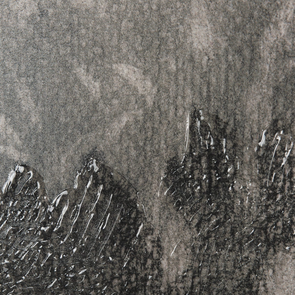 Leafy Shade II by Mercana Studio a Hand Embellished Textured Framed Art Print Matted under Glass by Mercana at Eve Furniture