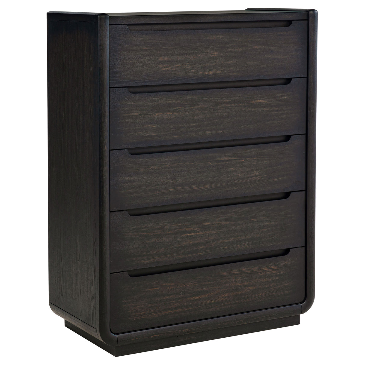 Leandro Black 5-Piece California King Bedroom Set Burnished by Coaster at Eve Furniture