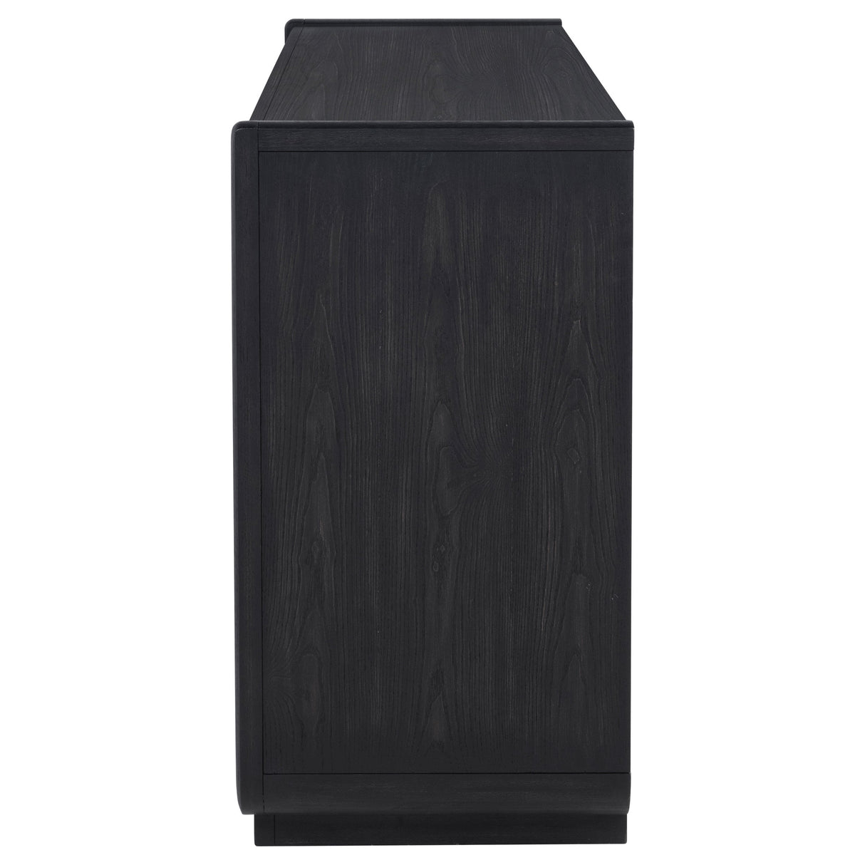 Leandro Burnished Black 2-drawer Dining Sideboard Server by Coaster at Eve Furniture