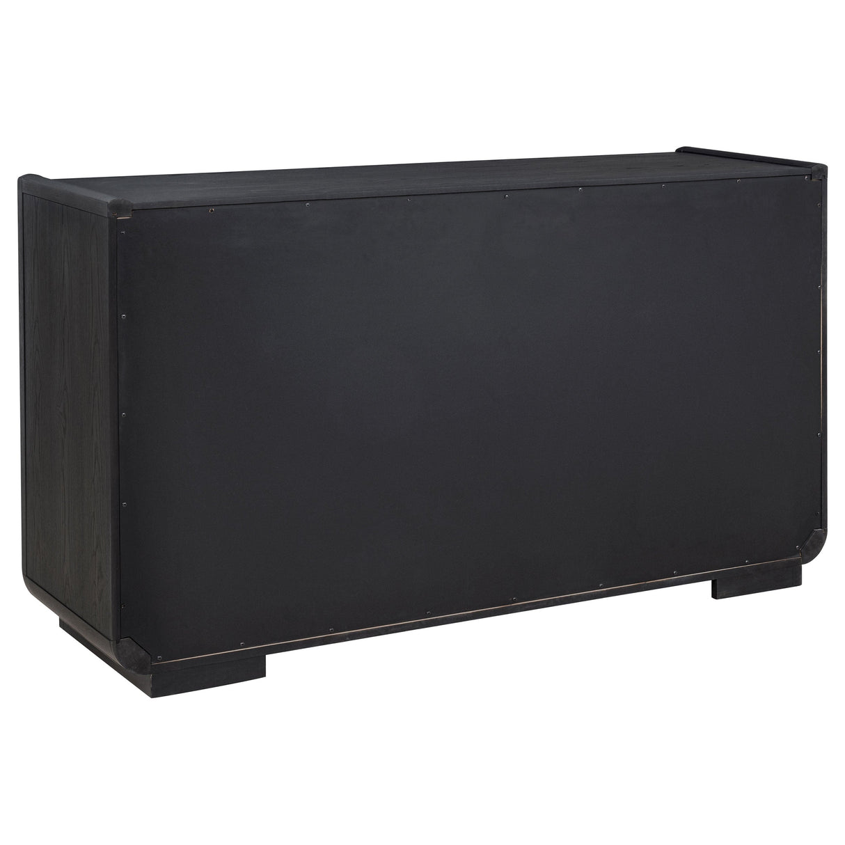 Leandro Burnished Black 2-drawer Dining Sideboard Server by Coaster at Eve Furniture