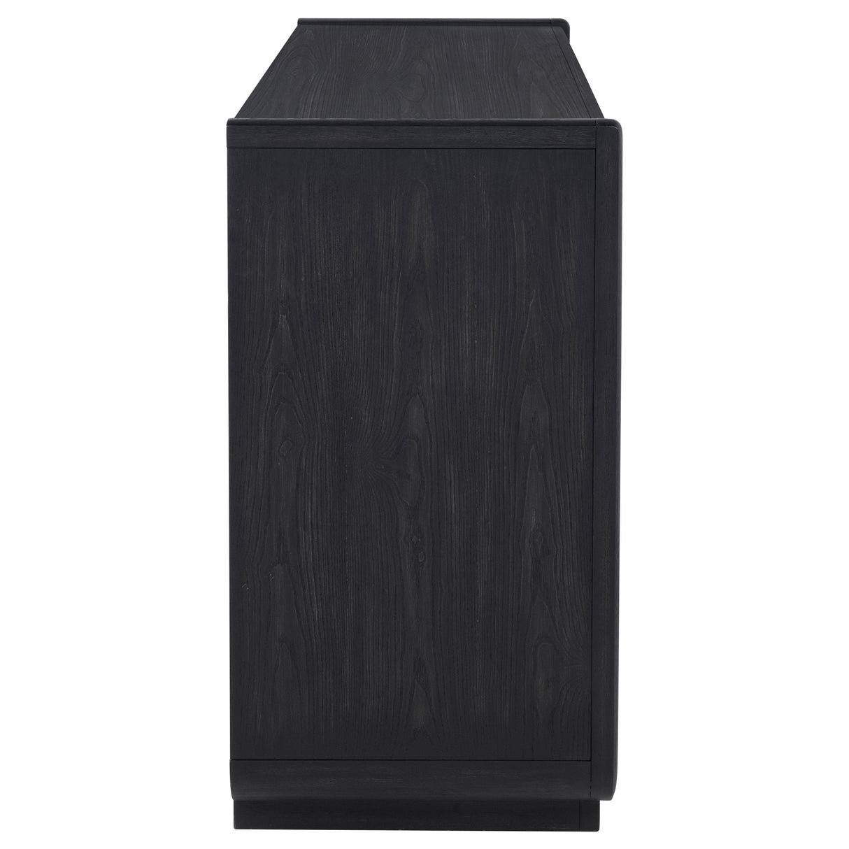 Leandro Burnished Black 2-drawer Dining Sideboard Server by Coaster at Eve Furniture
