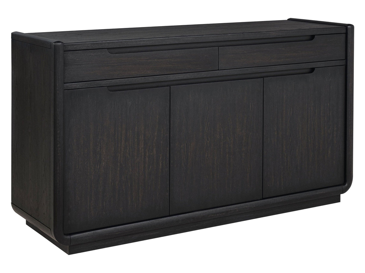 Leandro Burnished Black 2-drawer Dining Sideboard Server by Coaster at Eve Furniture