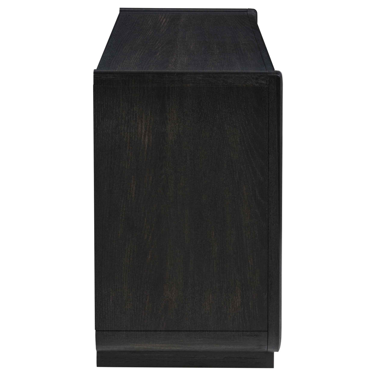 Leandro Burnished Black 2-drawer Home Office Writing Desk by Coaster at Eve Furniture