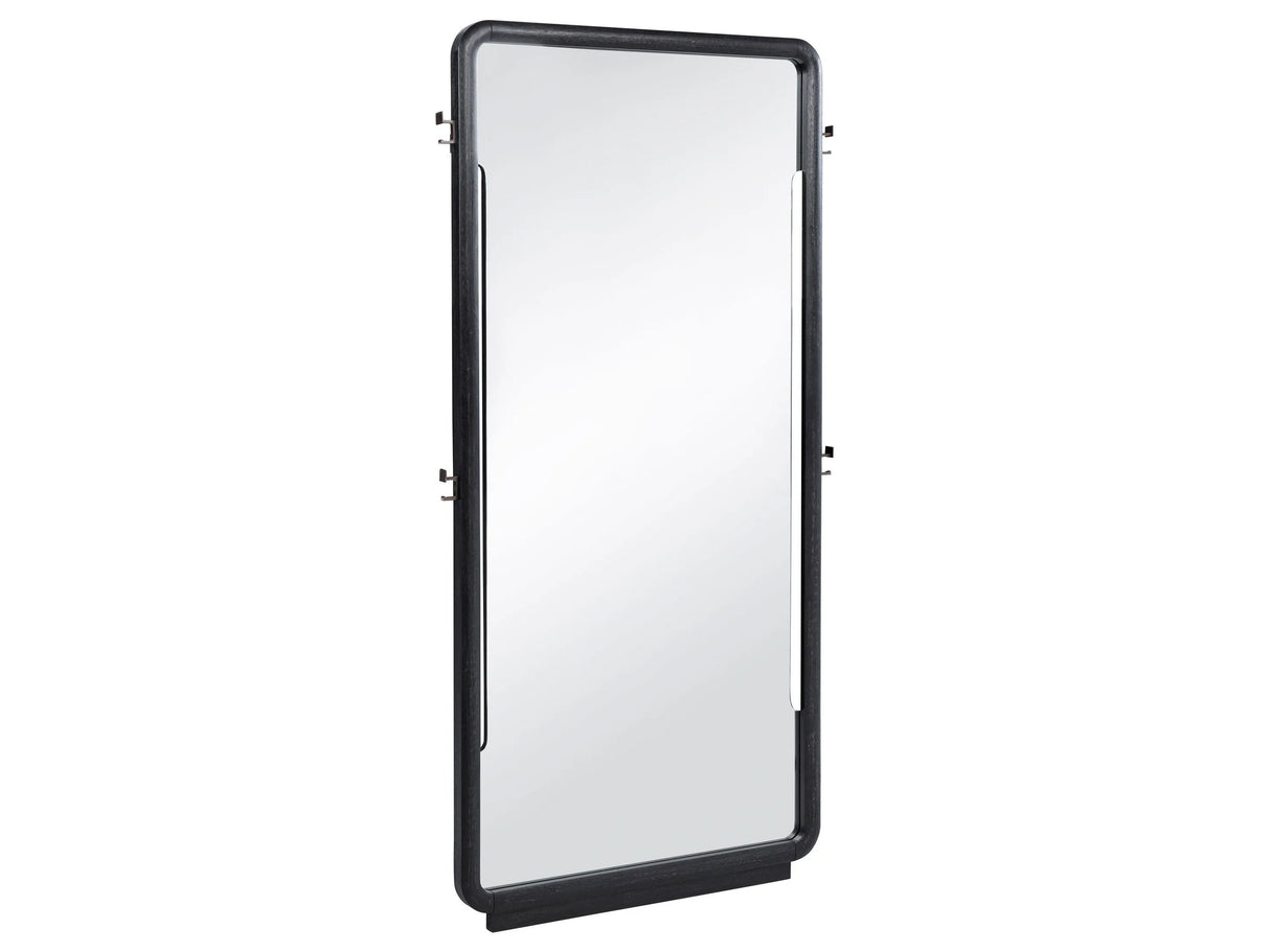 Leandro Burnished Black 76-inch Full Length Floor Mirror by Coaster at Eve Furniture