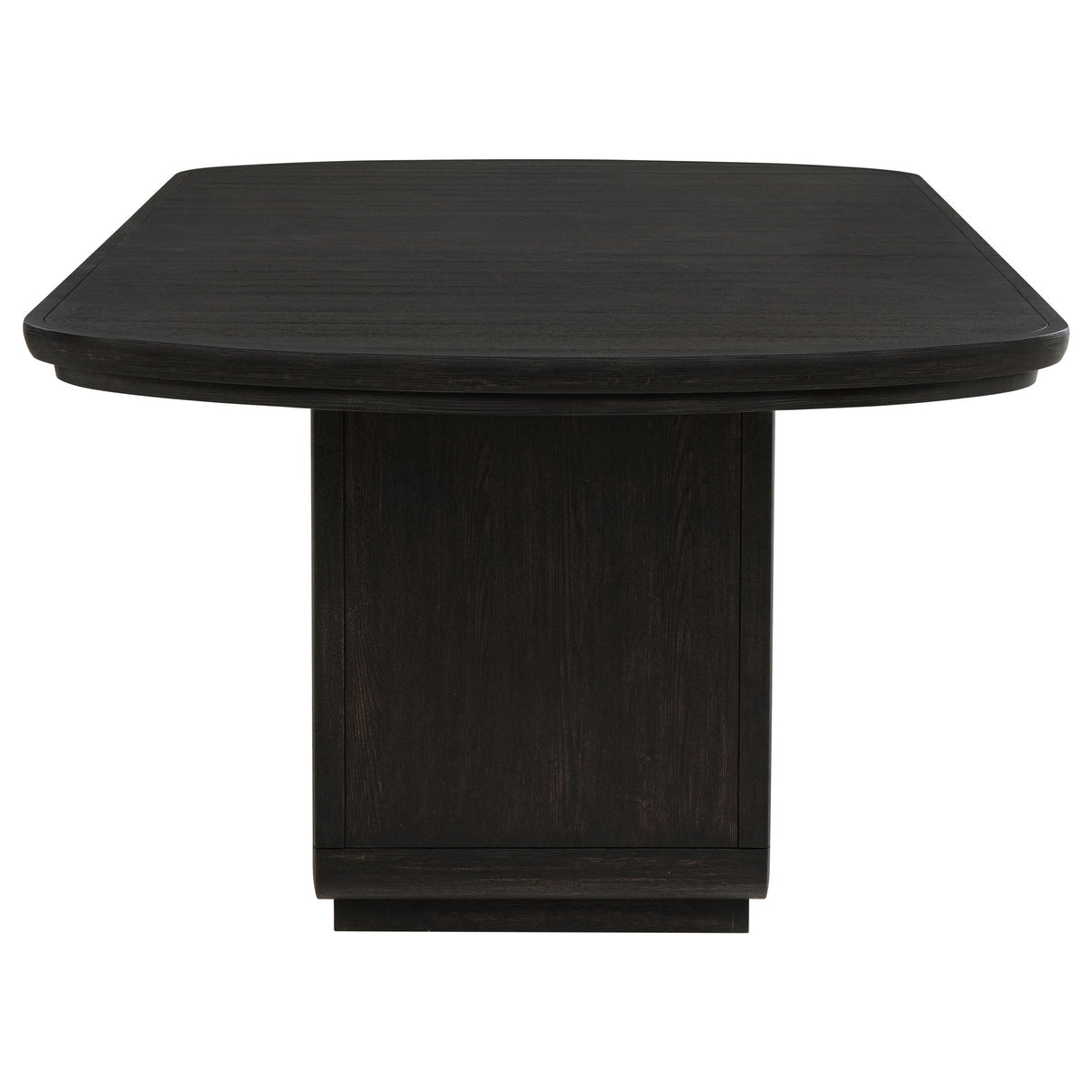 Leandro Burnished Black 78-inch Extension Dining Room Table by Coaster at Eve Furniture