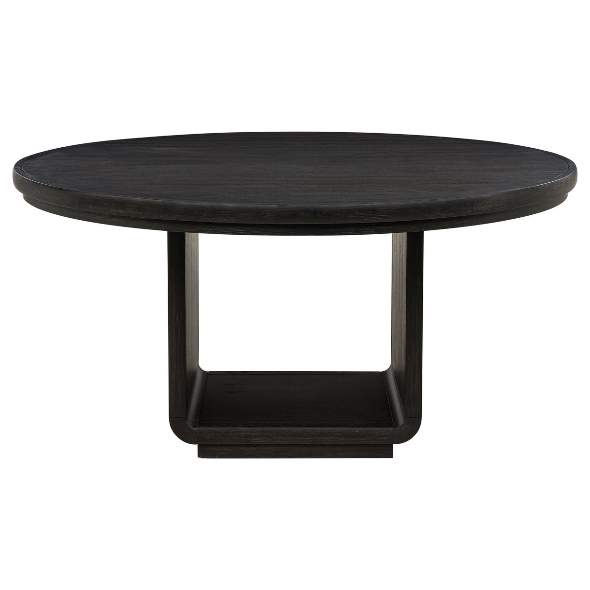 Leandro Cream/Burnished Black 7-piece Round Dining Table Set by Coaster at Eve Furniture