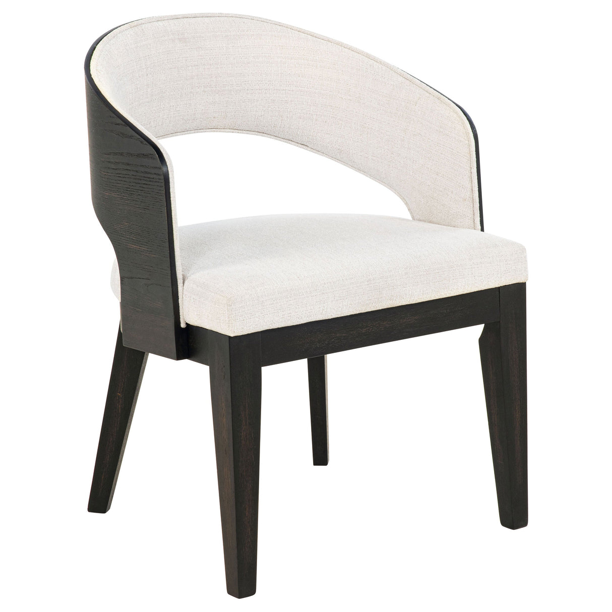 Leandro Cream/Burnished Black 9-piece Rectangular Dining Table Set by Coaster at Eve Furniture