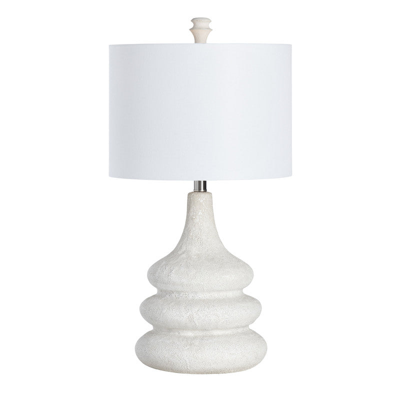 Ledger Cream Table Lamp by Crestview at Eve Furniture
