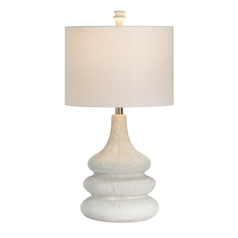 Ledger Cream Table Lamp by Crestview at Eve Furniture