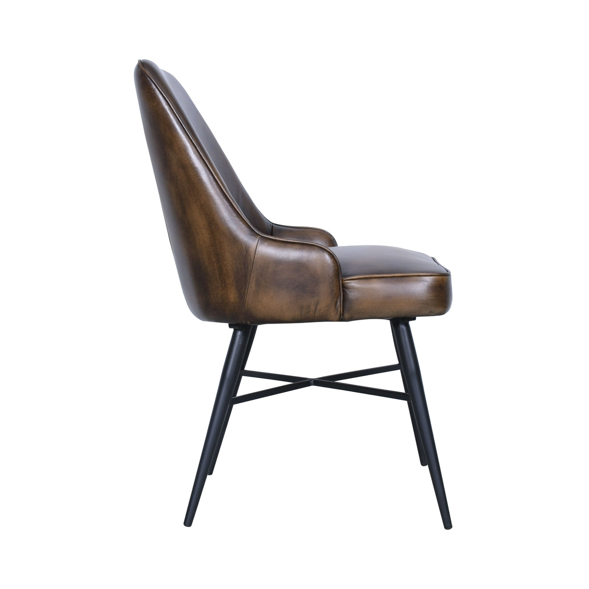 Leeds 21" Dining Chair in Antique Whiskey by Home Trends & Design at Eve Furniture