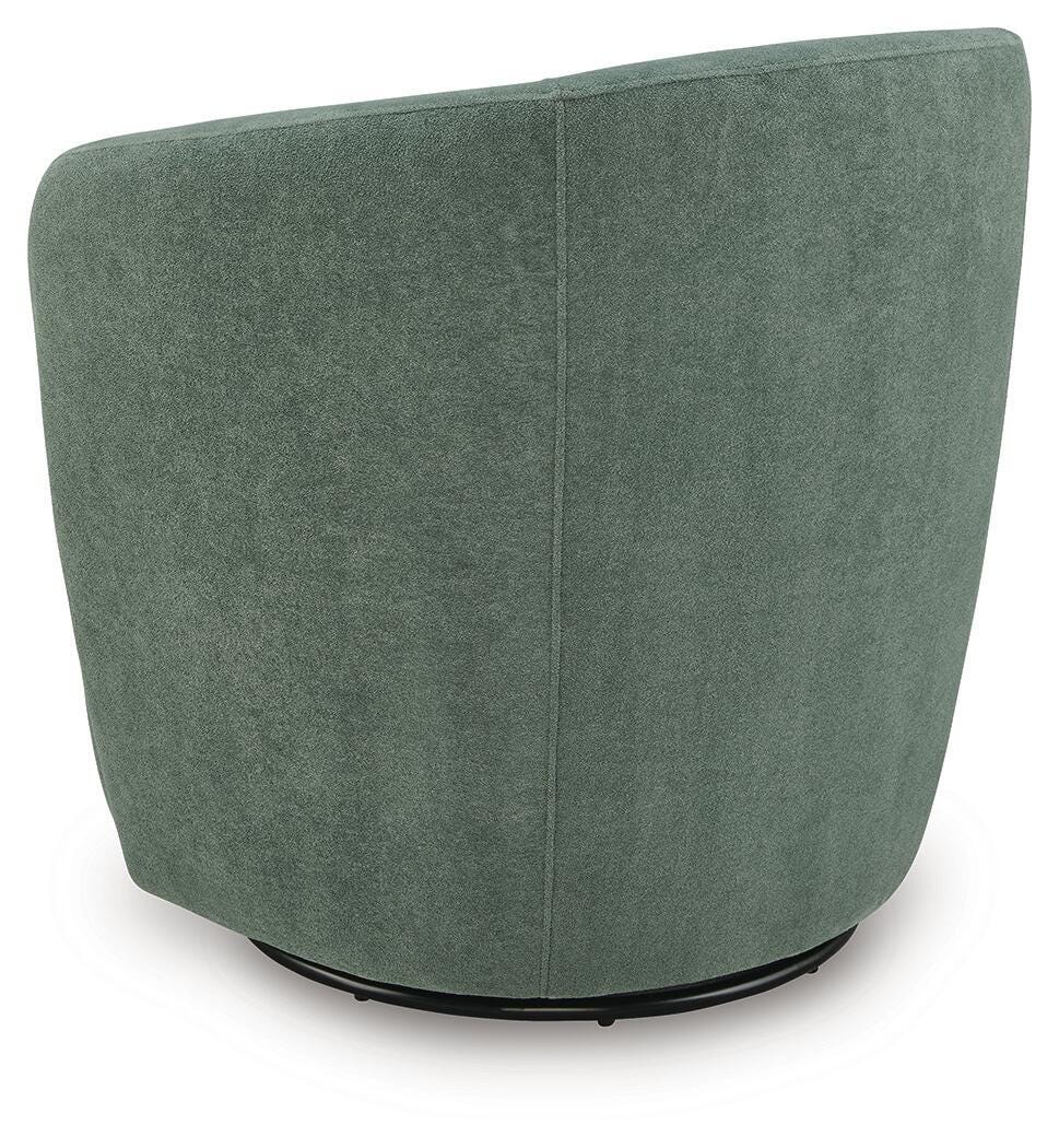 Leemont Juniper Swivel Accent Chair by Ashley at Eve Furniture