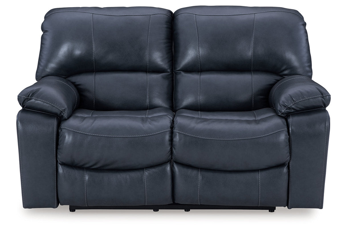 Leesworth Ocean Power Reclining Set by Ashley at Eve Furniture