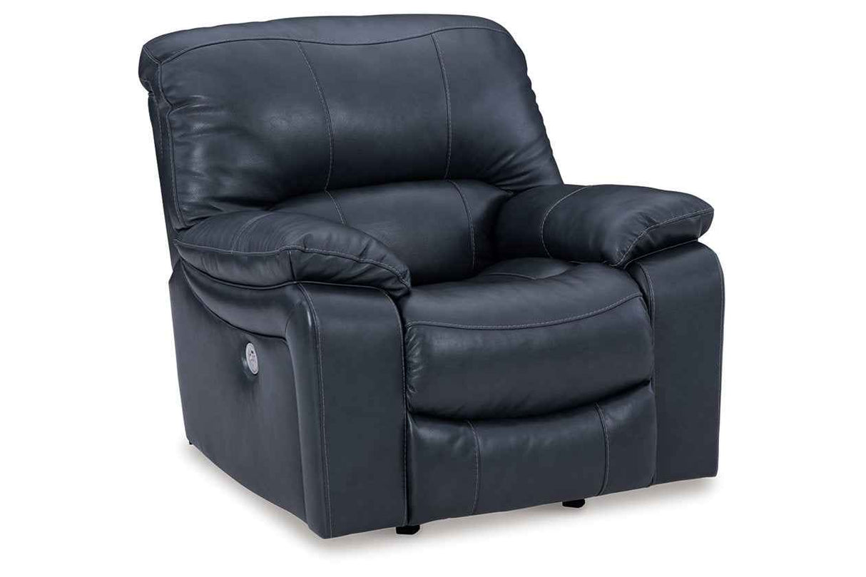 Leesworth Ocean Power Reclining Set by Ashley at Eve Furniture