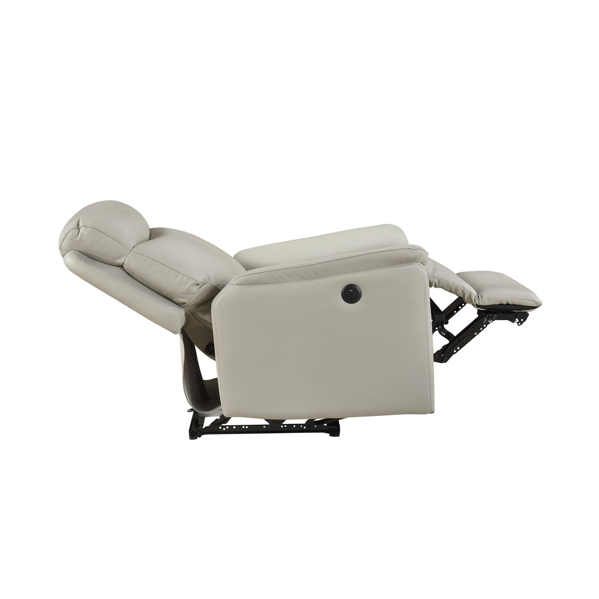 Leif Light Gray Power Reclining Chair