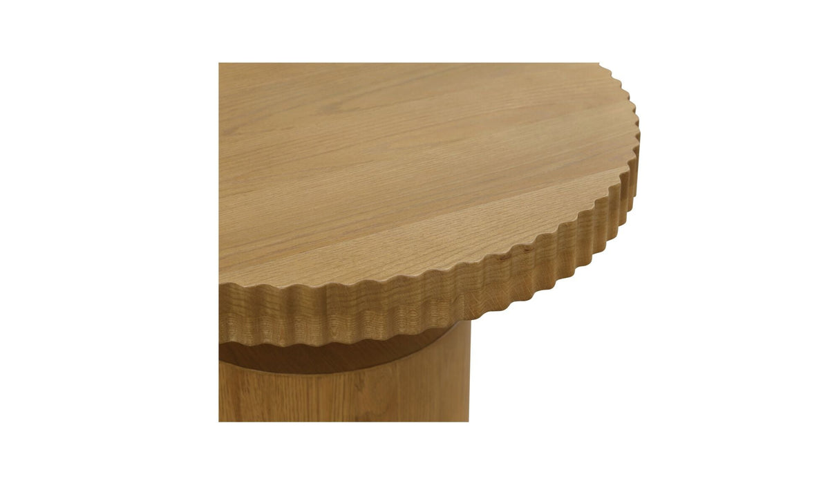 Leigh Side Table Brown by Moe's Home at Eve Furniture