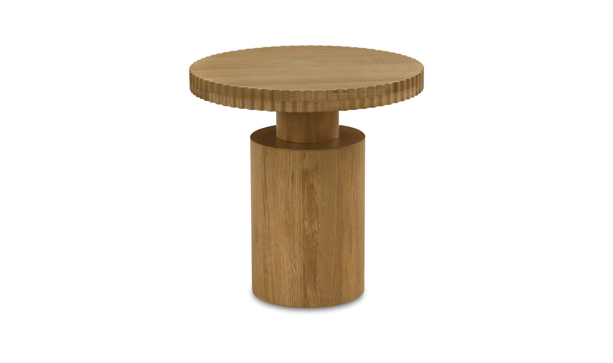 Leigh Side Table Brown by Moe's Home at Eve Furniture