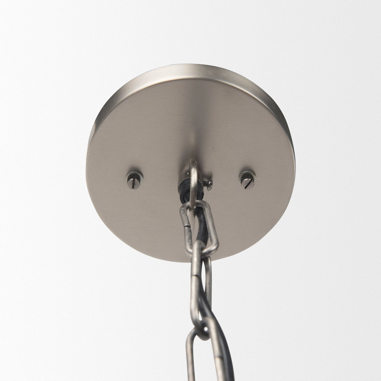 Leighton 15.0L x 15.0W x 20.0H Antique Nickel Pendant Light by Mercana at Eve Furniture