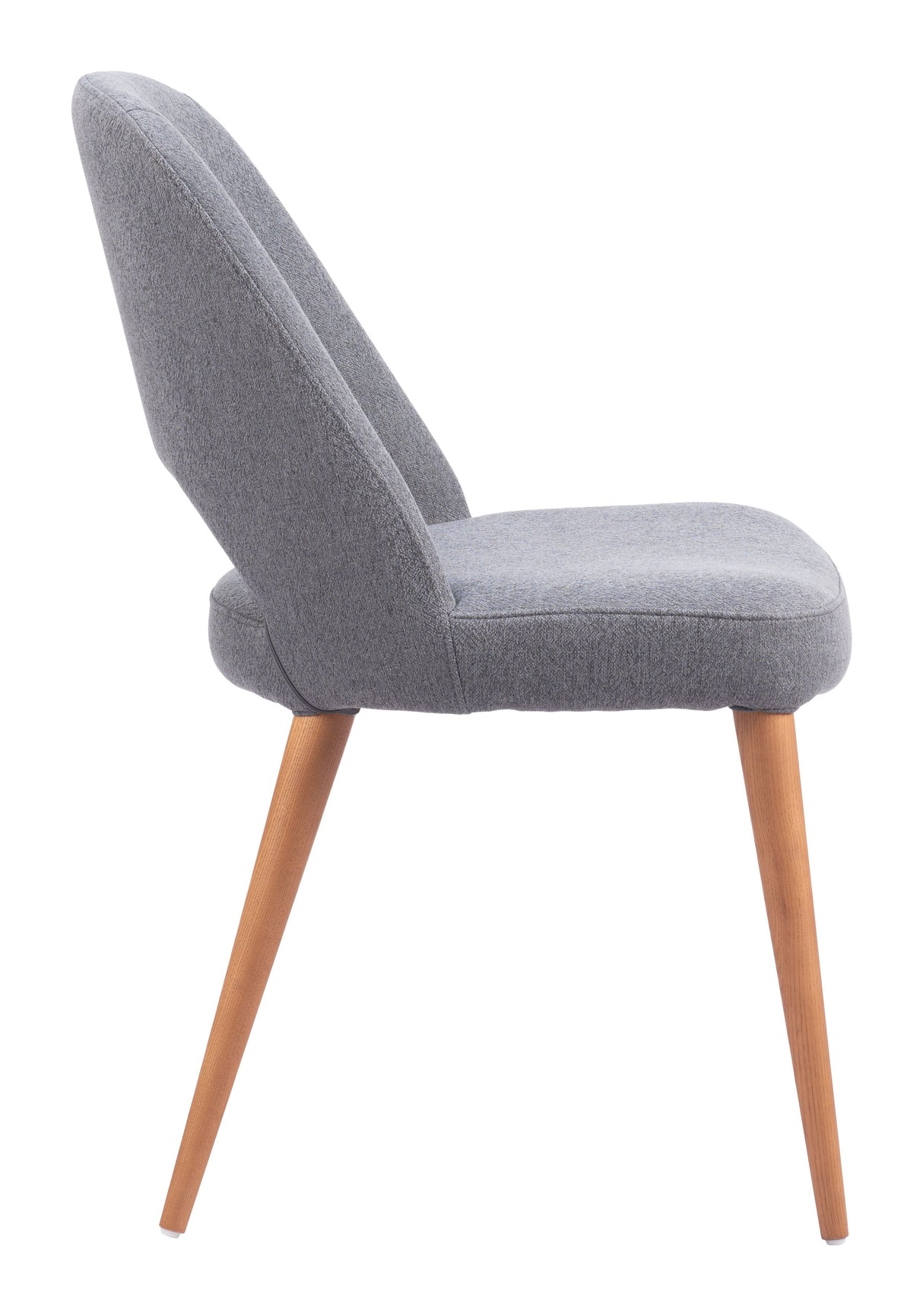 Leith Gray Dining Chair (Set of 2) by Zuomod at Eve Furniture