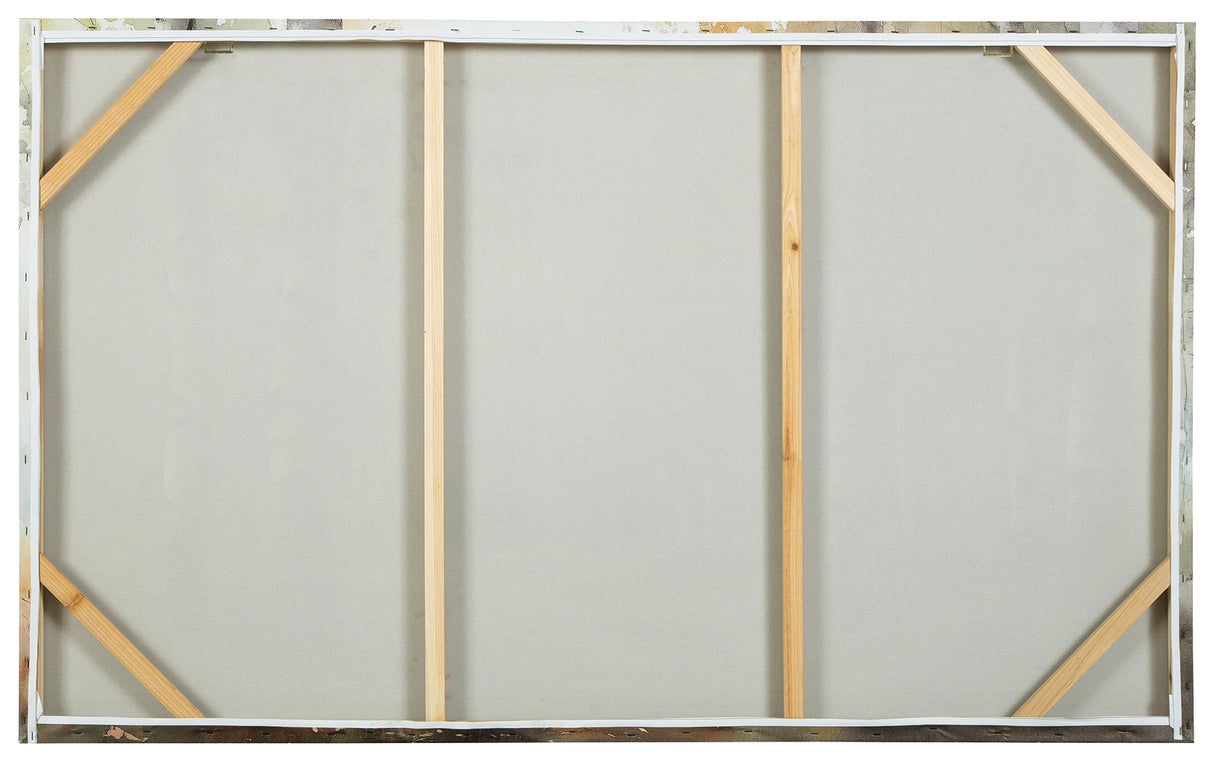 Leithan Multi Wall Art by Ashley at Eve Furniture