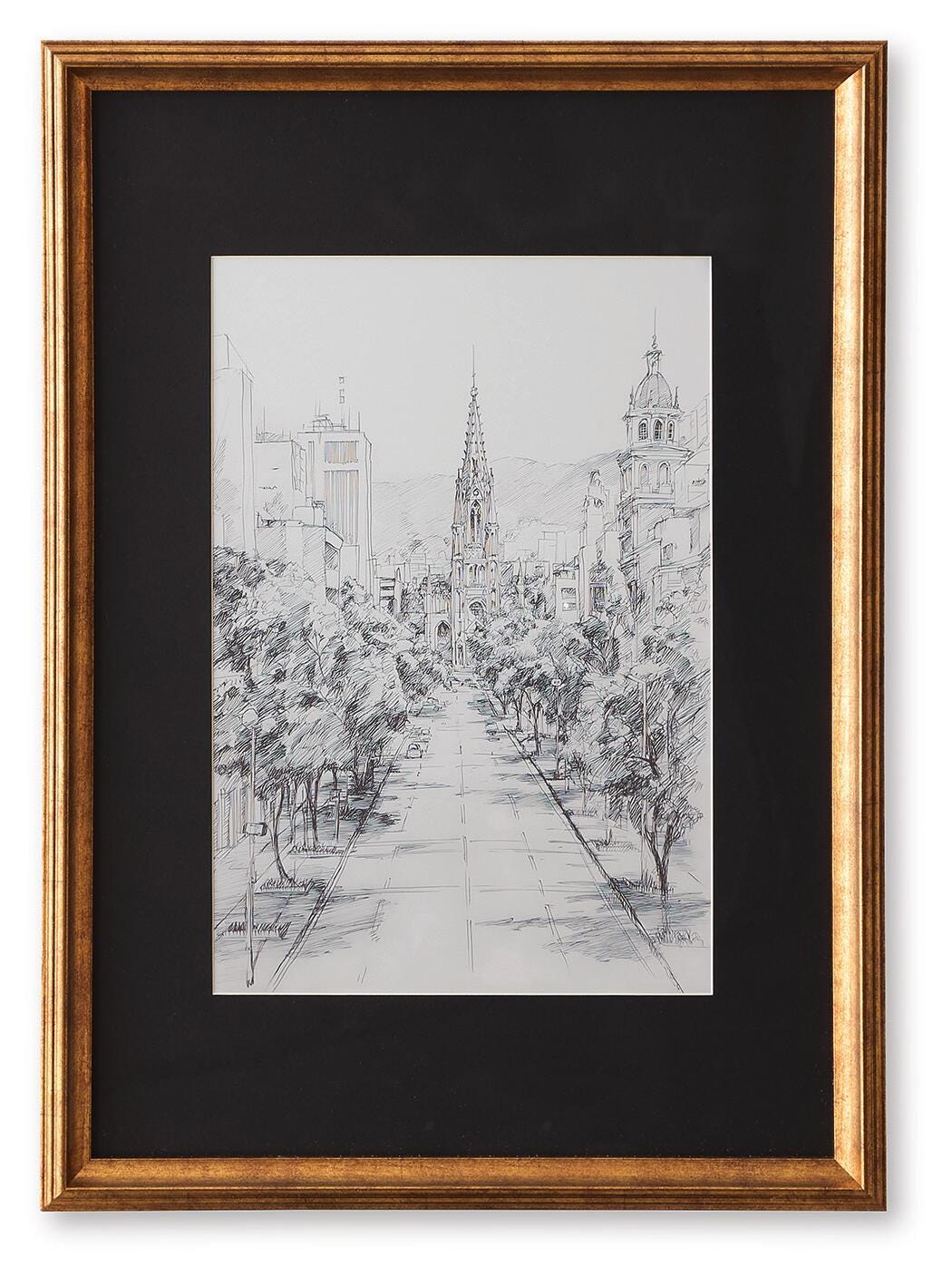Lemmill Black/White Wall Art by Ashley at Eve Furniture