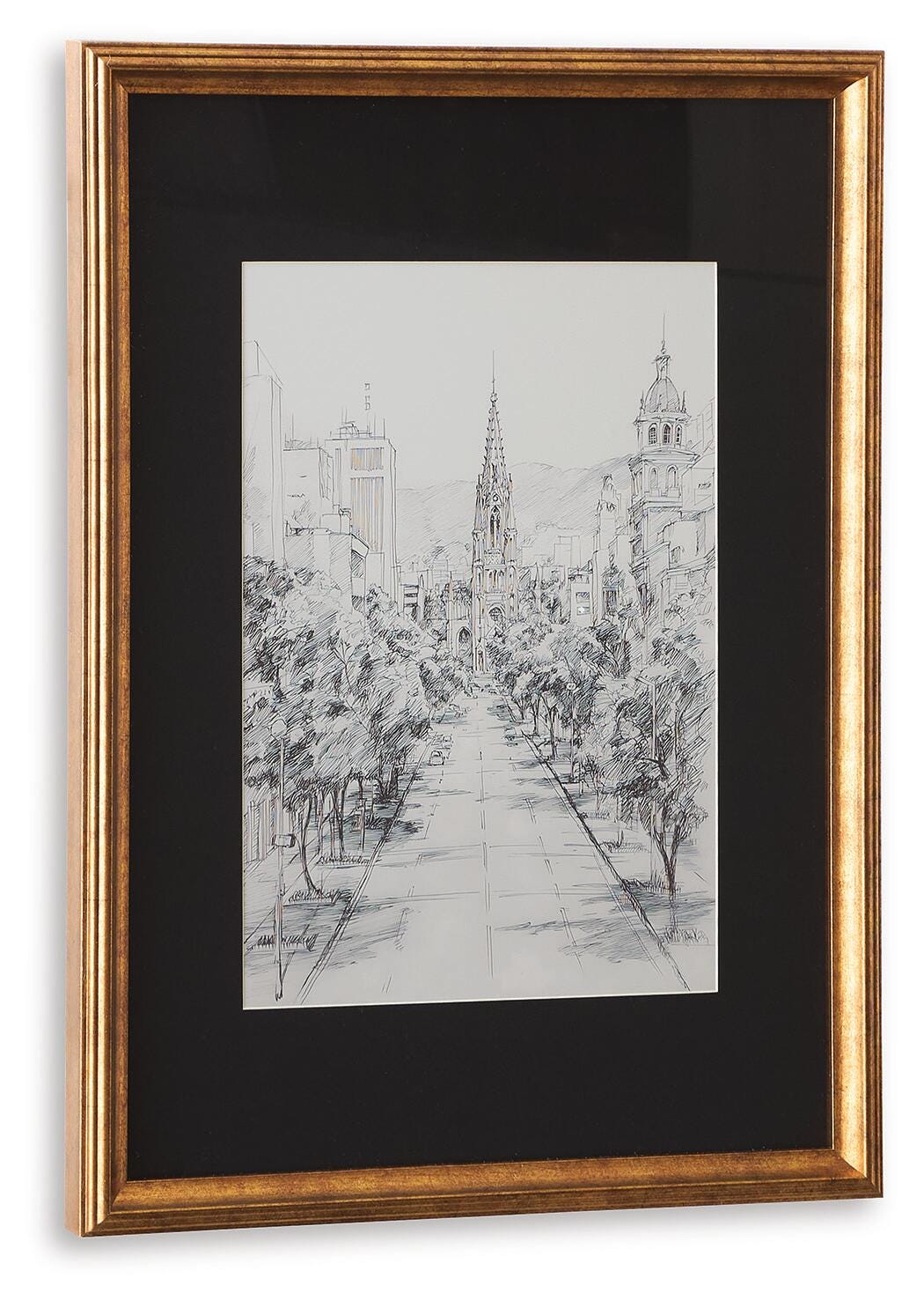 Lemmill Black/White Wall Art by Ashley at Eve Furniture