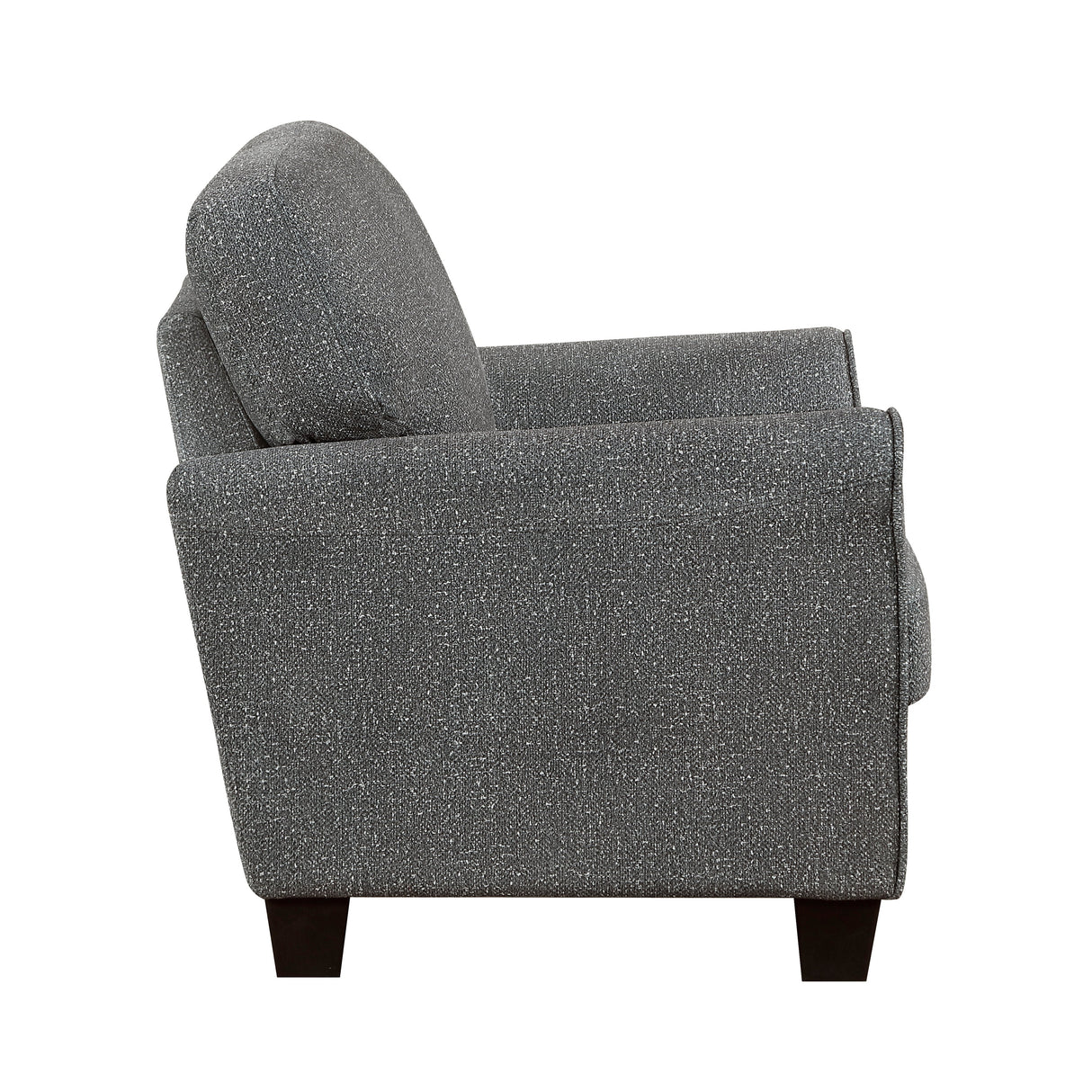 Lemond Dark Gray Gray Chair by Homelegance at Eve Furniture