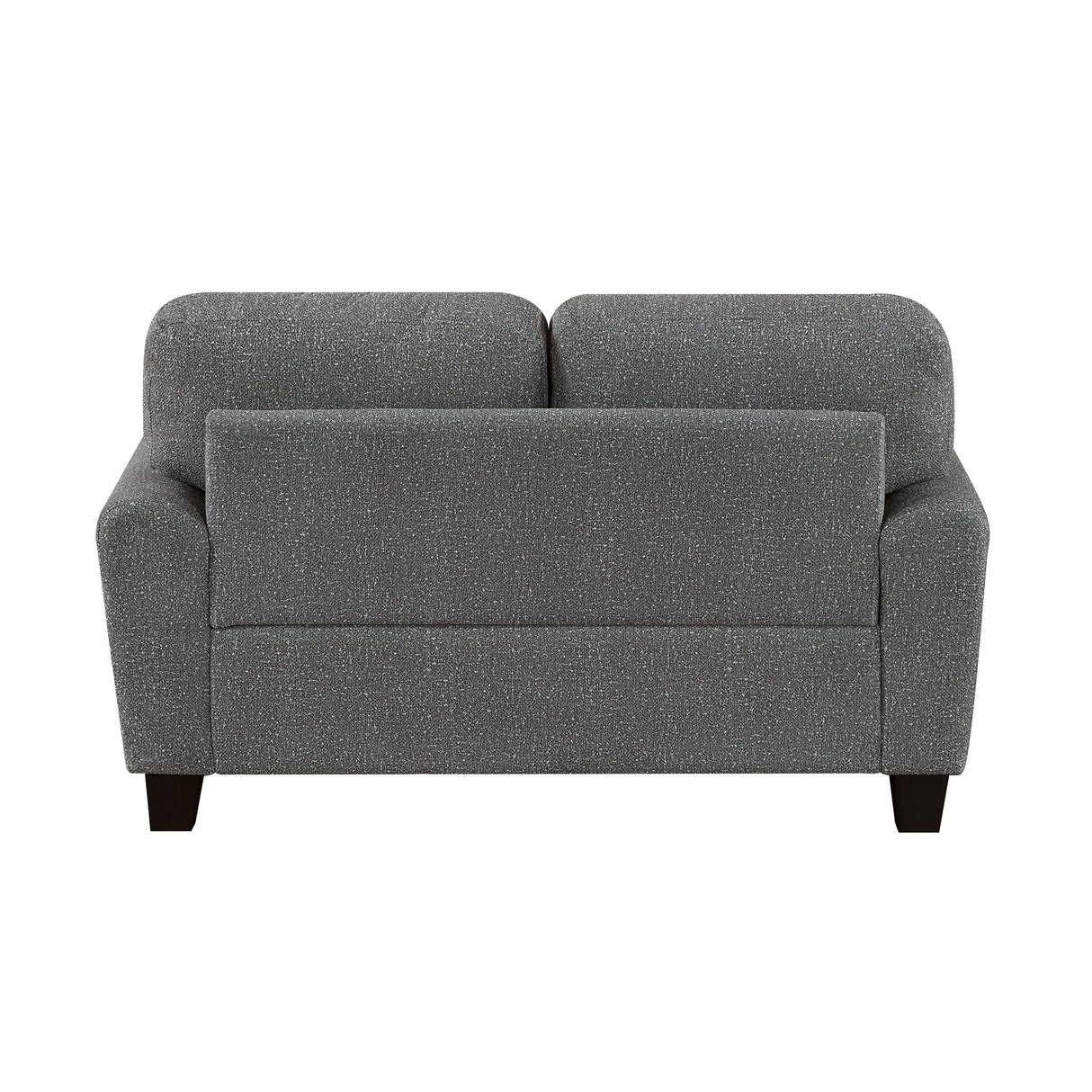 Lemond Dark Gray Loveseat by Homelegance at Eve Furniture