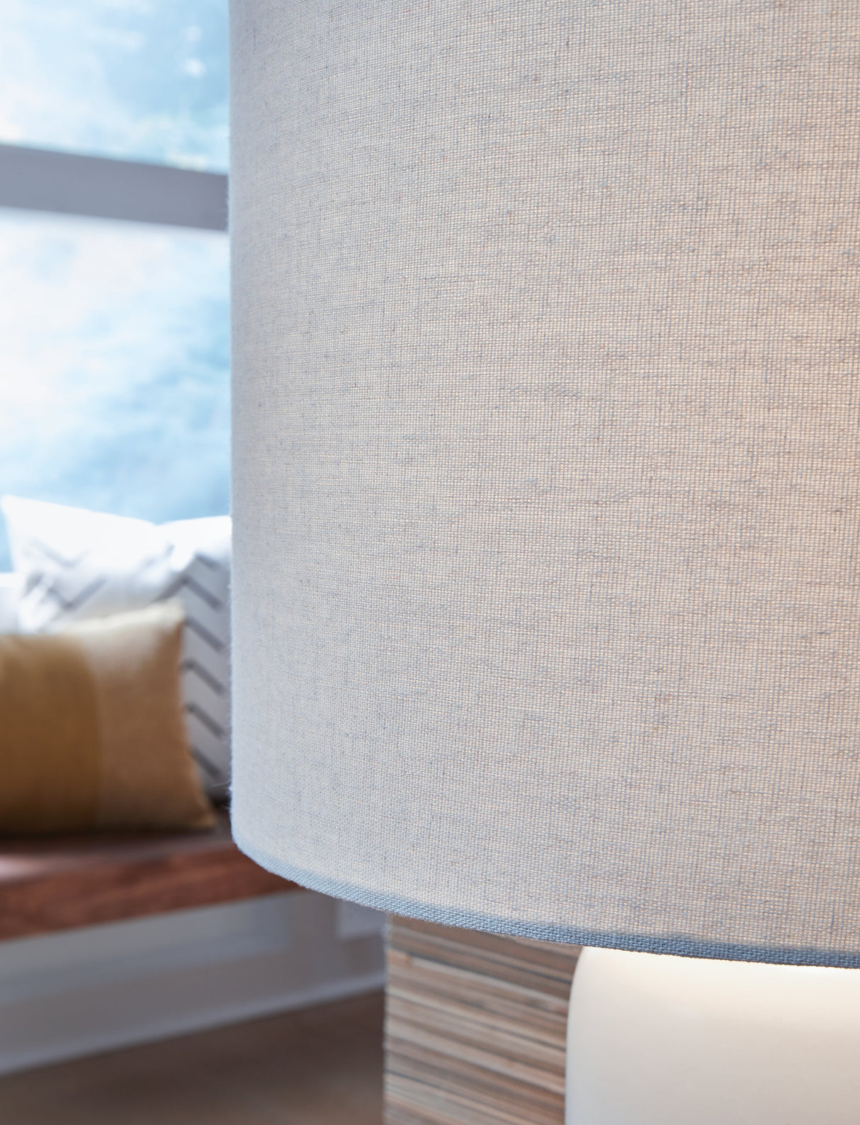 Lemrich 2-Piece Table Lamp Set in White/Teal by Ashley at Eve Furniture