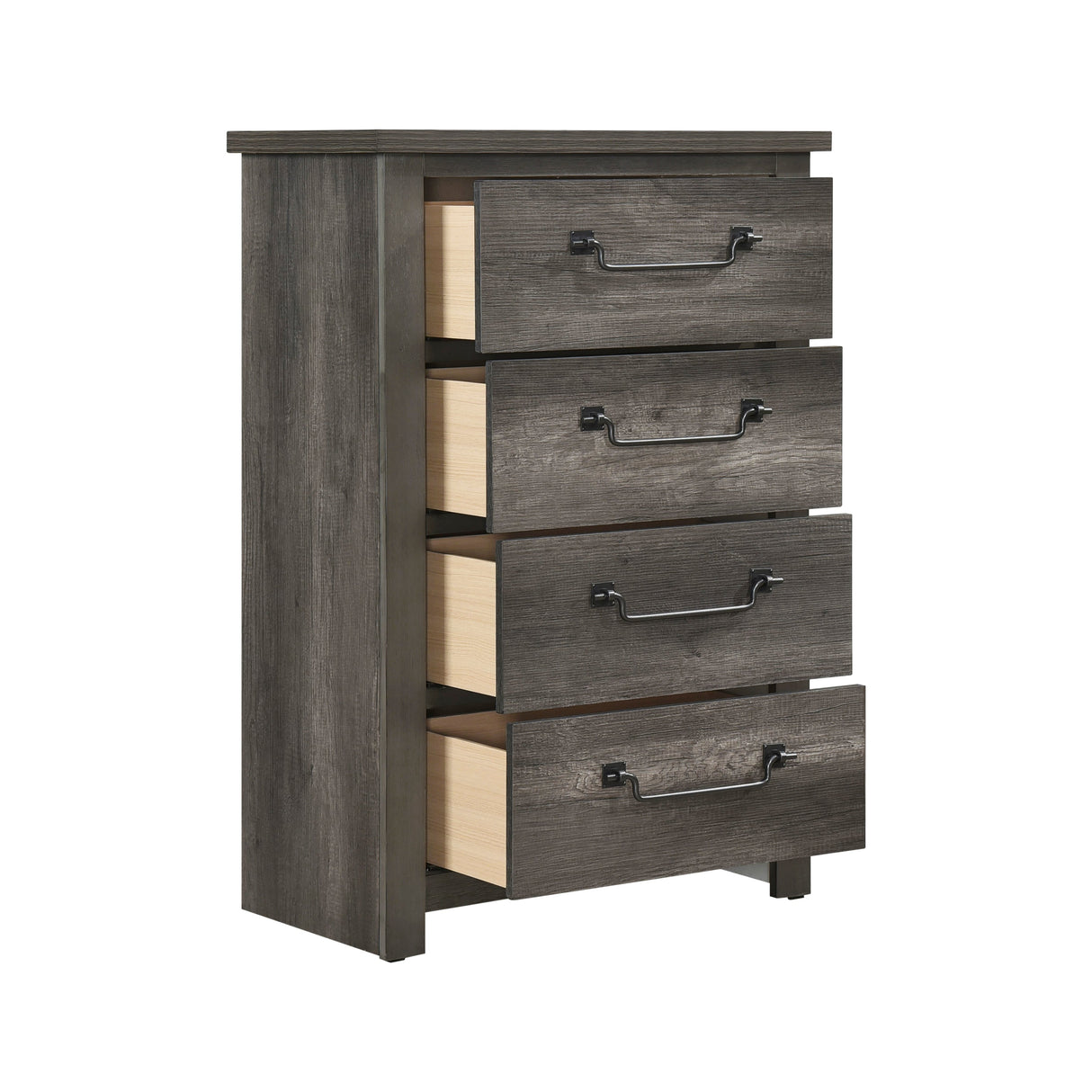 Lenior Gray Storage Platform Bedroom Set by Homelegance at Eve Furniture