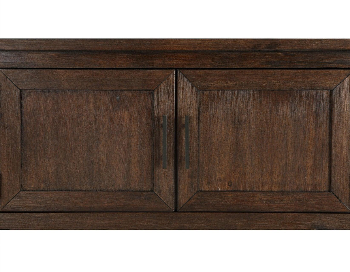 Lenka Brown 64-inch TV Stand by Steve Silver at Eve Furniture