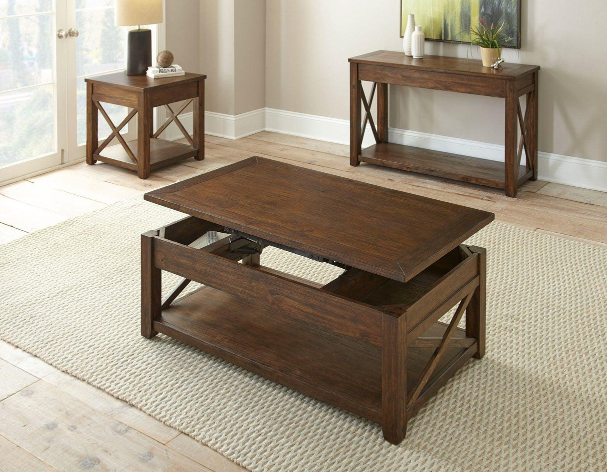 Lenka End Table by Steve Silver at Eve Furniture