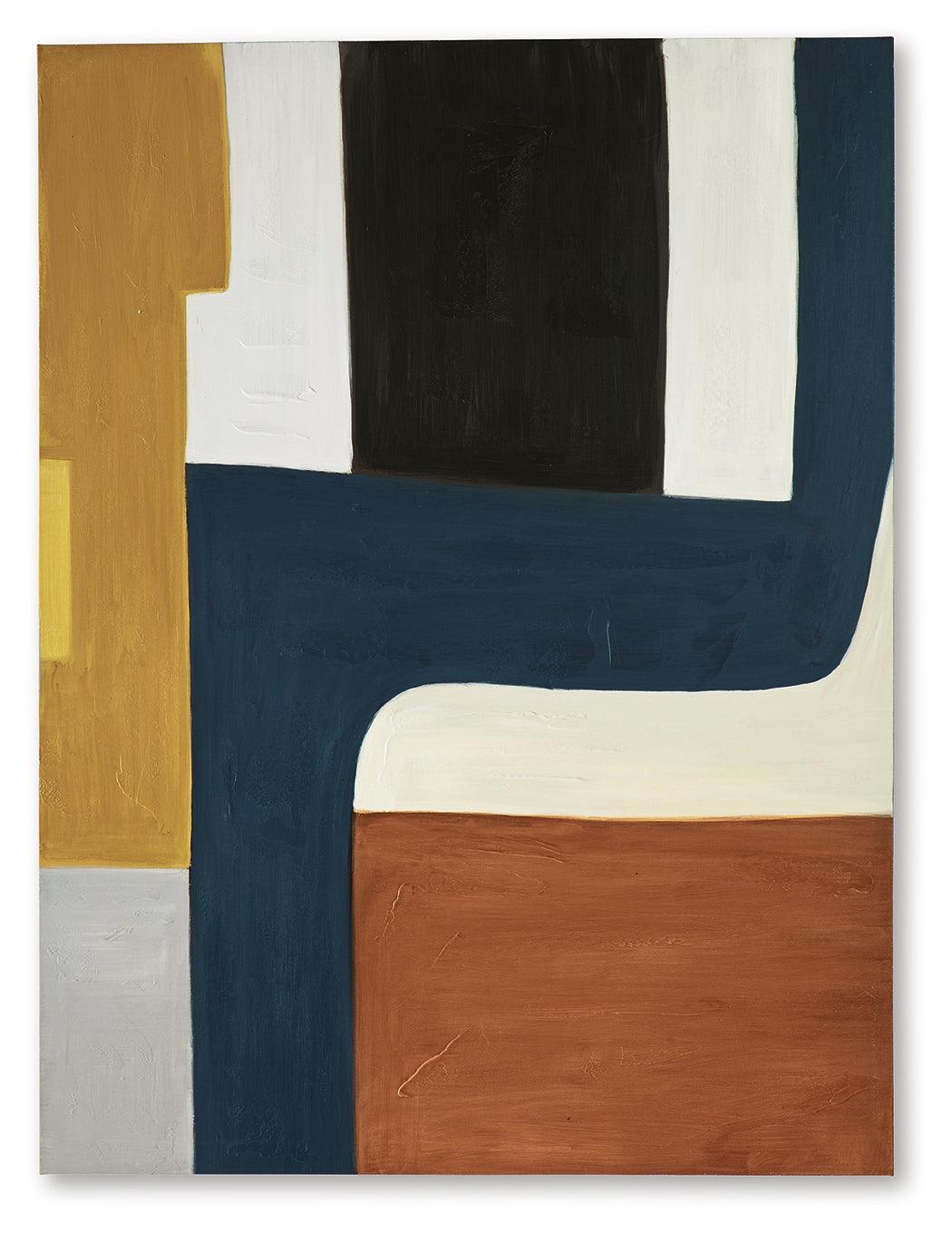 Lennmen Multi Wall Art by Ashley at Eve Furniture