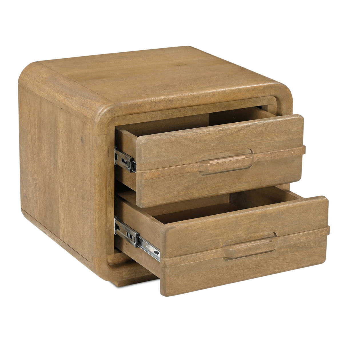 Lennon Vintage Brown Nightstand by Moe's Home at Eve Furniture