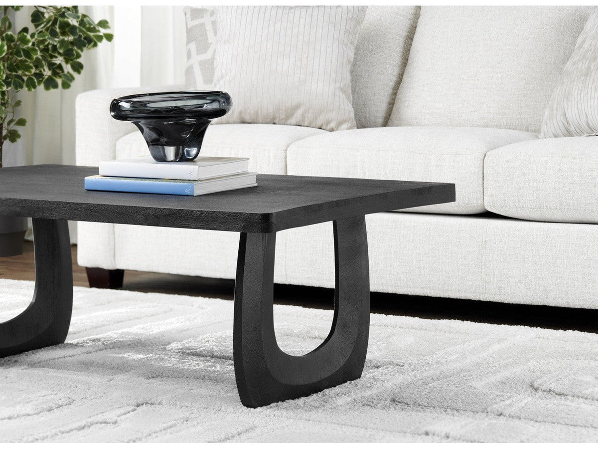 Lennox Black Cocktail Table by Crestview at Eve Furniture