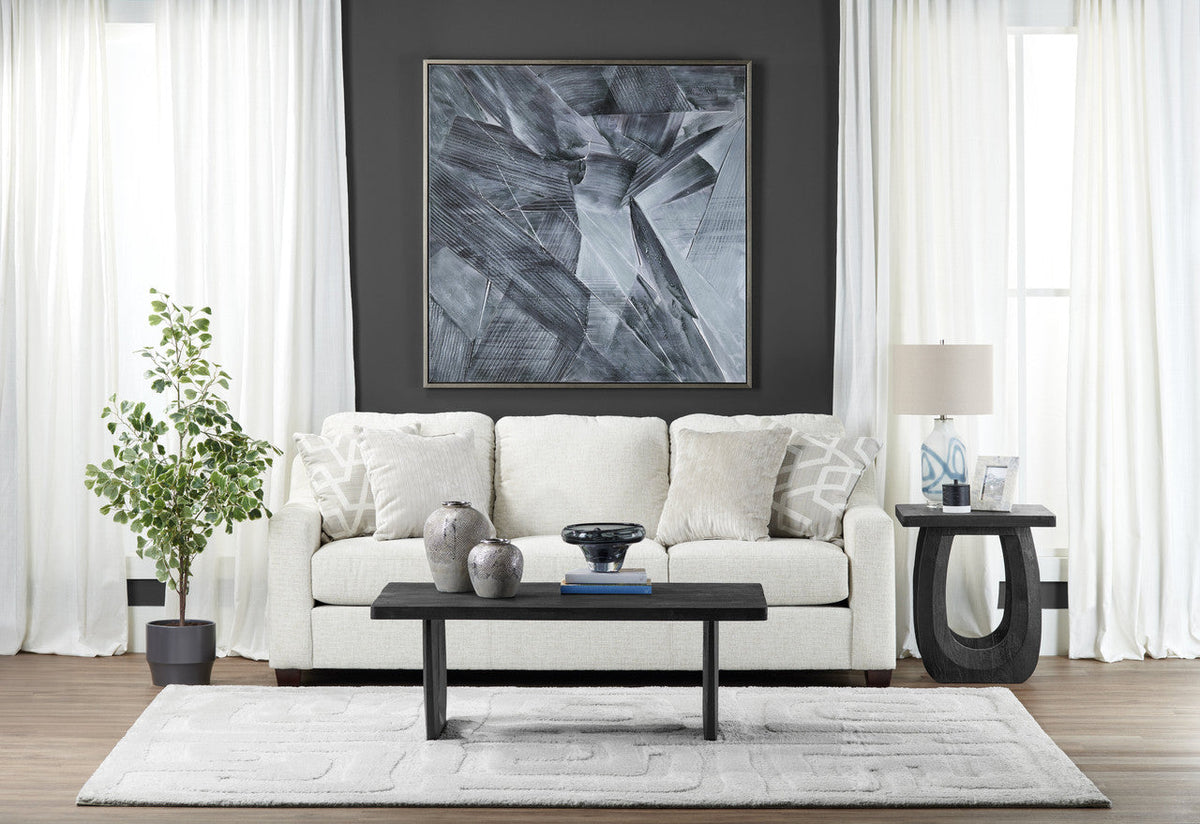 Lennox Black End Table by Crestview at Eve Furniture