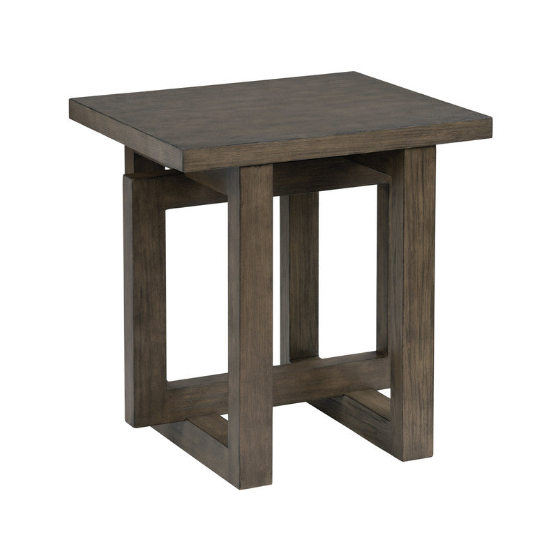 Lennox Brown End Table by Crestview at Eve Furniture