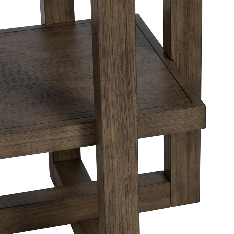 Lennox Brown Etagere by Crestview at Eve Furniture